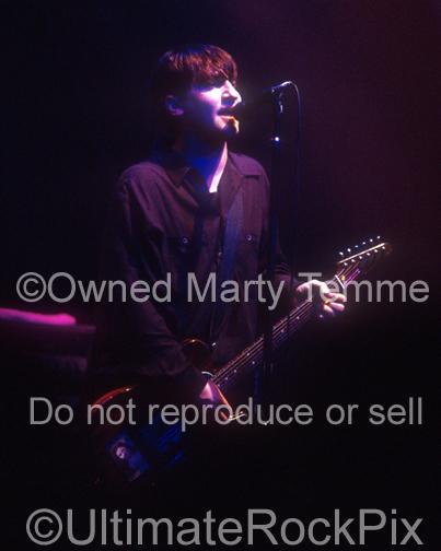 Photos of Musician Greg Dulli of Afghan Whigs in Concert in 1996 by Marty Temme