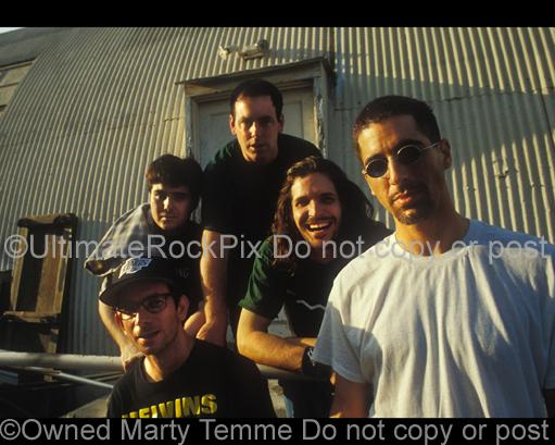 Photos of Los Angeles Punk Rock Band Bad Religion During a Photo Shoot in 1993 by Marty Temme