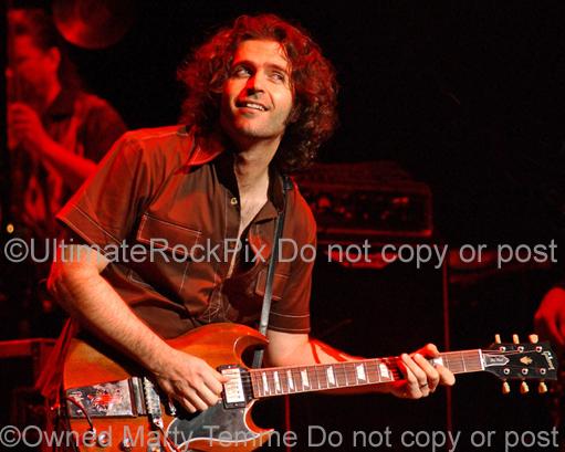 Photos of Guitarist Dweezil Zappa in Concert in 2006 by Marty Temme