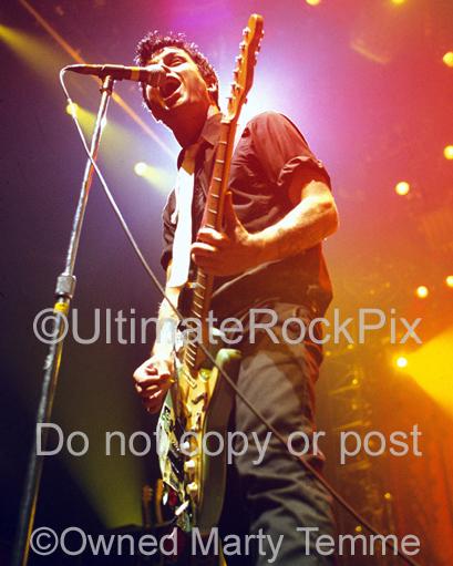 Photos of Billie Joe Armstrong of Green Day in Concert by Marty Temme