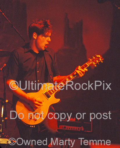 Photo of guitarist Jim Adkins of Jimmy Eat World in concert by Marty Temme