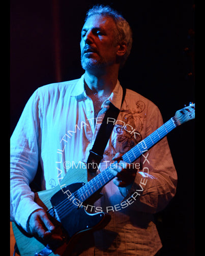 Photo of guitar player Jeff Pevar in concert by Marty Temme