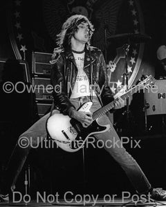 Photos of Guitar Player Johnny Ramone of The Ramones in Concert in 1979 by Marty Temme