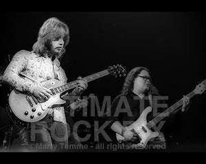 Photo of Barry Bailey and Paul Goddard of Atlanta Rhythm Section in 1978 by Marty Temme