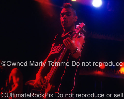 Photo of bass player Mark 