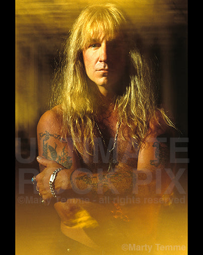 Art Print of Jack Russell of Great White in 1992 by Marty Temme