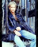 Photo of Layne Staley wearing a homemade sling for his injured shoulder during a photo shoot in 1991 by Marty Temme