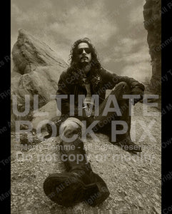Art Print of Ron Young of Little Caesar during a photo shoot in 1990 by Marty Temme