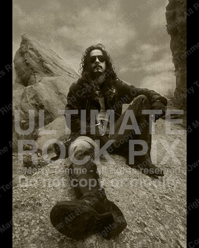 Art Print of Ron Young of Little Caesar during a photo shoot in 1990 by Marty Temme