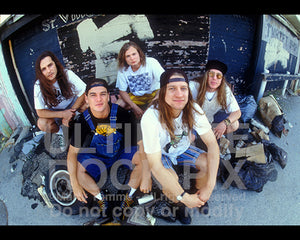 Photo of the band Ugly Kid Joe in 1992 by Marty Temme
