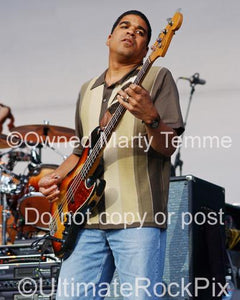 Photos of Oteil Burbridge of The Allman Brothers Band by Photographer Marty Temme