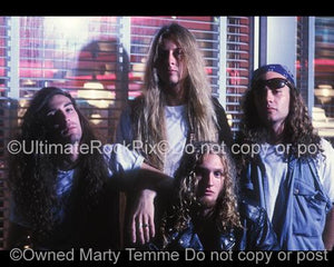 Photos of Alice in Chains During a Photo Shoot in 1990 in Hollywood, California by Marty Temme
