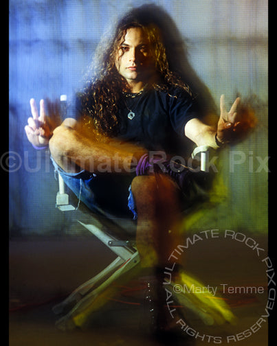 Art Print of Mike Starr of Alice in Chains during a photo shoot in 1992 by Marty Temme