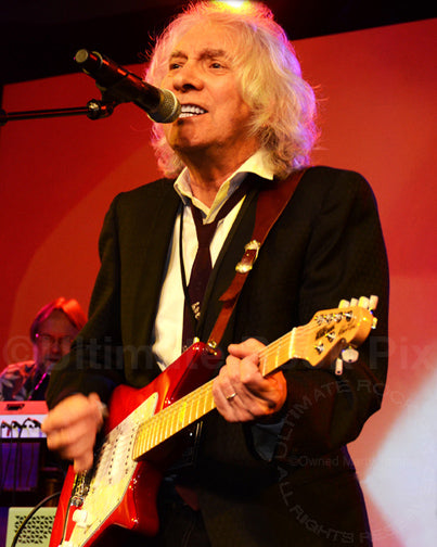 Photo of guitar player Albert Lee in concert in 2012 by Marty Temme