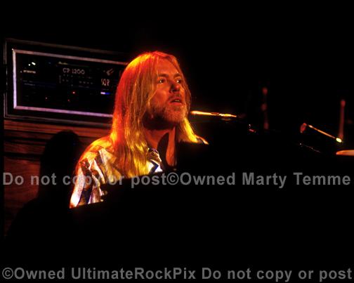 Photos of Musician Gregg Allman of The Allman Brothers in Concert in 1994 by Marty Temme