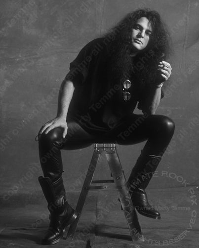 Photo of Fred Coury of Arcade during a photo shoot in 1992 by Marty Temme