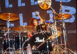 Photo of drummer Jimmy D'Anda of BulletBoys in concert by Marty Temme
