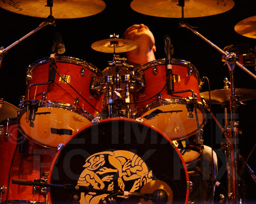 Photo of Brendan Hill of Blues Traveler in concert in 2009 by Marty Temme