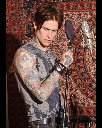 Photo of Josh Todd of Buckcherry during a photo shoot in 2008 by Marty Temme