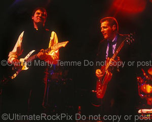Photos of Max Carl and Glenn Frey of The Eagles in Concert in 1998 by Marty Temme