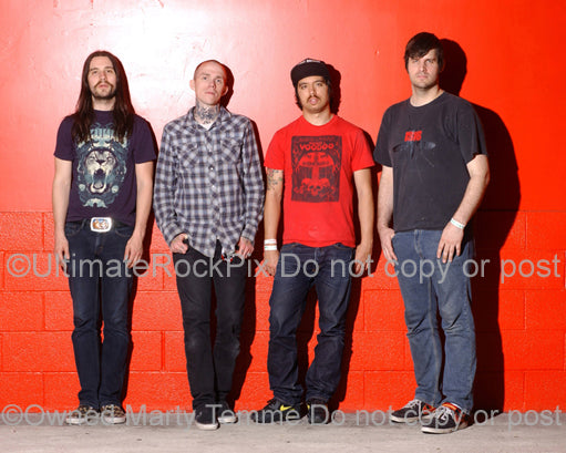 Photo of the band Converge during a photo shoot in 2008 - converge08523