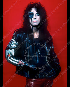 Limited Edition Print of Alice Cooper in 1990 by Marty Temme