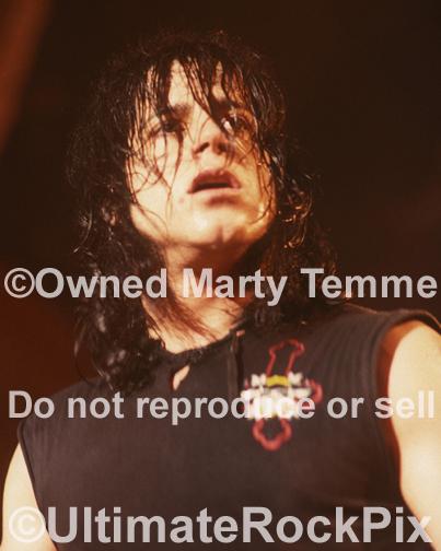 Photo of Glenn Danzig in Concert in 1989 by Marty Temme