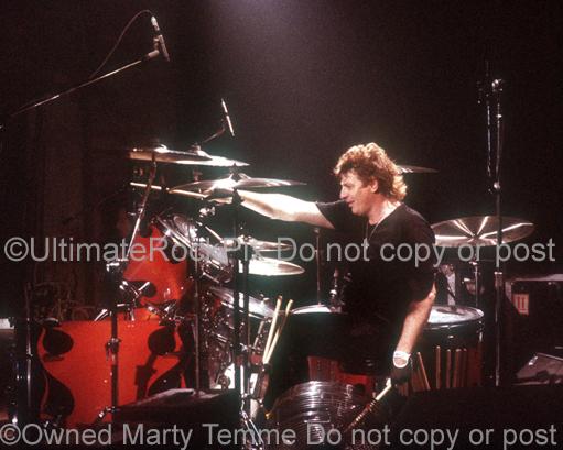 Photos of Drummer Mick Brown of Lynch Mob in Concert by Marty Temme