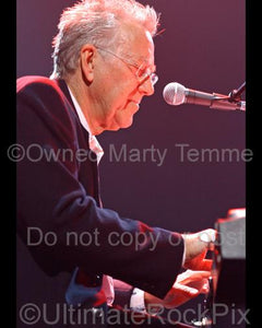 Photos of Keyboard Player Ray Manzarek Performing Onstage in 2009 by Marty Temme