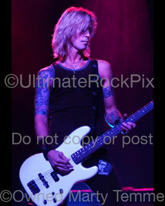 Photos of Duff McKagan of Velvet Revolver and Guns N' Roses in Concert by Marty Temme
