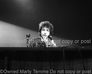 Photos of Singer Bob Dylan in San Francisco in 1965 by Marty Temme