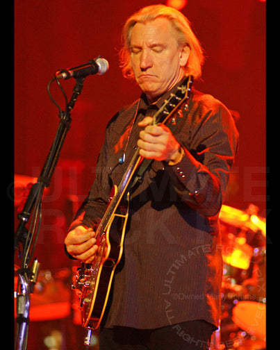 Photo of Joe Walsh of The Eagles in concert in 2008 by Marty Temme