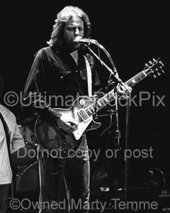 Photos of Don Felder of The Eagles Performing in Concert in 1980 by Marty Temme
