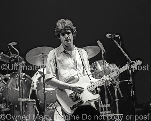 Photos of Glenn Frey of The Eagles in Concert in 1980 by Marty Temme
