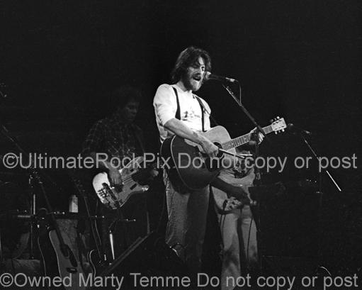 Photos of Singer-Songwriter and Guitarist J. D. Souther in Concert in 1976 by Marty Temme
