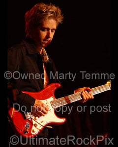 Photo of guitar player Eric Johnson in concert in 2010 by Marty Temme