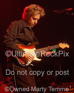 Photo of guitarist Eric Johnson in concert by Marty Temme
