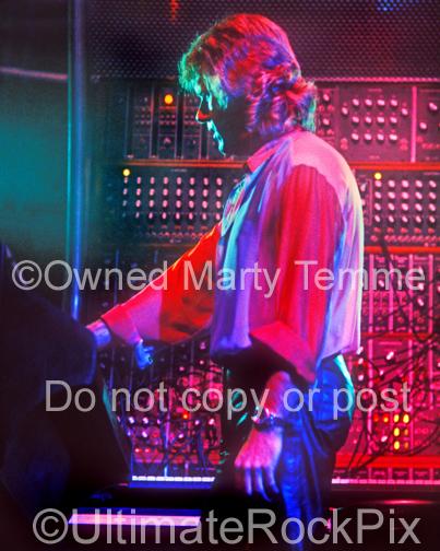 Photos of Keyboardist Keith Emerson of Emerson, Lake & Palmer in Concert in 1992 by Marty Temme