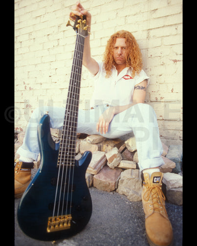 Photo of Perry Richardson of Firehouse during a photo shoot in 1994 by Marty Temme