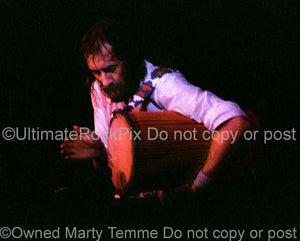 Photos of Mick Fleetwood of Fleetwood Mac in Concert in 1977 by Marty Temme