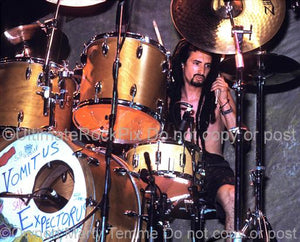 Photos of Drummer Mike Bordin of Faith No More and Ozzy Osbourne in Concert by Marty Temme