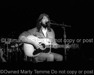 Photos of Singer-Songwriter Dan Fogelberg in 1976 by Marty Temme
