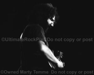 Photos of Guitarist Jerry Garcia of The Grateful Dead in the 1970's by Marty Temme