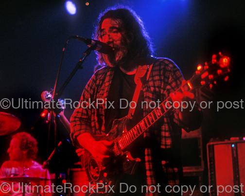 Photos of Guitarist Jerry Garcia of The Grateful Dead in Concert by Marty Temme