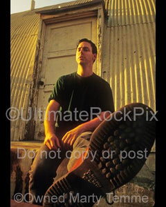 Photos of Singer and Author Greg Graffin of Los Angeles Punk Rock band Bad Religion During a Photo Shoot in 1993 by Marty Temme