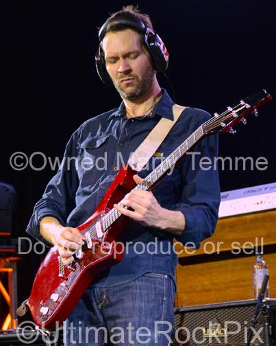 Photos of Guitar Player Paul Gilbert of Mr. Big in Concert in 2012 in Los Angeles, California by Marty Temme
