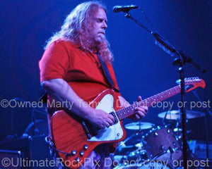 Photos of Guitarist Warren Haynes of Gov't Mule in Concert in 2008 by Marty Temme