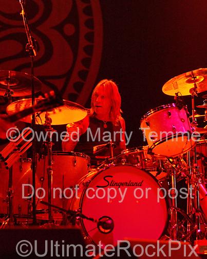 Photos of Drummer Matt Abts of Gov't Mule in Concert by Marty Temme