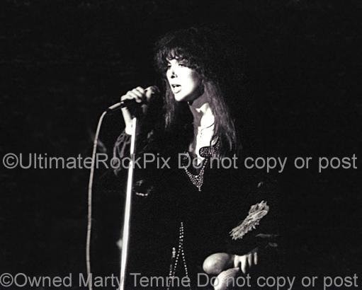 Photos of Singer Ann Wilson of Heart Performing in Concert in 1978 by Marty Temme