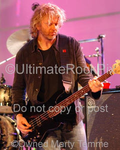 Photos of Bass Player Ric Markmann of Heart and Chris Cornell in Concert by Marty Temme